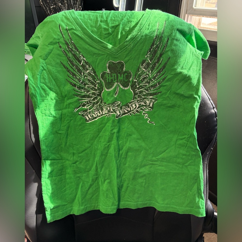 Harley Davidson v-neck tee